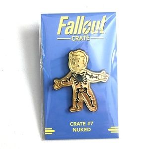 Fallout - Vault Boy - Adamantium Skeleton Perk Pin